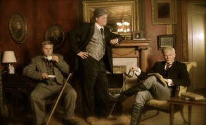 Cast of Sherlock Holmes and a Most Irregular Tea Party