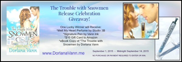 Giveaway Banner - Snowmen