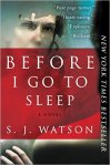 before i go to sleep book cover